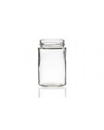 370ml flint glass premium food jar with deep lids, perfect for jam, jellies, herbs, chutney, and preserves. Available in low quantities or bulk wholesale