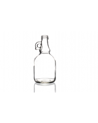 500ml glass cider bottle with a handle grip, Gallone style, perfect for home brew and ciders. Durable and practical design