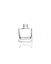 20cl flint glass square diffuser bottle with a screw lid and plug, perfect for homemade fragrances, scented oils, and reed diffusers. Available in low quantities or bulk wholesale