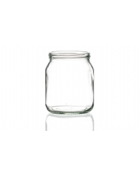 1lb flint glass honey jar with a screw cap, perfect for honey, sauces, jams, preserves, and spreads, featuring a unique hexagonal design, suitable for preserving and canning recipes. Available in low quantities or bulk wholesale