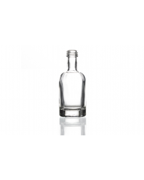 50ml flint Spirit Honorius glass bottle with a screw lid, reusable and airtight, ideal for homemade gins, liquors, oils, spirits, and dressing sauces. Compact and versatile miniature design