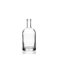 700ml Spirit Honorius glass bottle with a cork stopper, reusable and airtight, ideal for homemade gins, liquors, oils, spirits, and dressing sauces. Elegant and versatile design