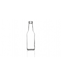 200ml glass mixer bottle with a crown closure, ideal for juices, tonics, sauces, dressings, and beverages. Sleek and versatile design