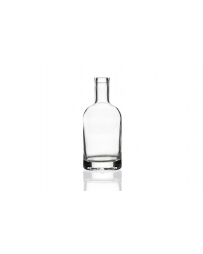 350ml Napoleon glass spirit bottle with a cork, ideal for whiskey, gin, vodka, dressings, and luxury oils. Stylish and versatile design
