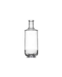 700ml glass Pallas Universe spirit bottle with a cork stopper, a premium design ideal for gin, vodka, whiskey, homebrewing, and distilling. Stylish and versatile design
