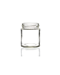 Our unique 190ml panelled jar with twist off lid is available to buy in low quantities as well as bulk wholesale units. This round jam jar is the perfect glass container, it can be used for all types of preserving and canning recipes.