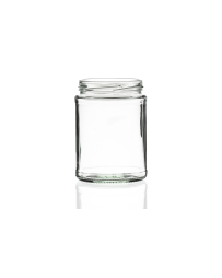 500ml flint panelled glass jar with a twist-off lid, perfect for preserves, chutney, and jams. Available in low quantities or bulk wholesale