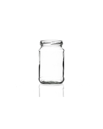 298ml glass paste jar with a twist-off lid, perfect for herbs, jellies, spices, jams, chutney, and mustard. Available in wholesale pallets for bulk orders