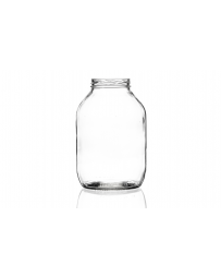 2372ml large flint glass pickle jar, ideal for bulk pickling, preserves, and storage. Available in low quantities or bulk wholesale