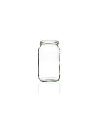 1lb glass jar with twist off lid