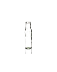250ml glass round sauce bottle with twist-off lid included, perfect for sauces, dressings, and condiments. Durable and practical design