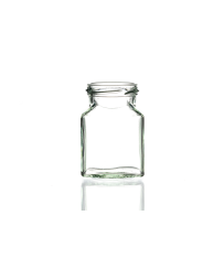 200ml square flint glass jar with twist-off lids, perfect for herbs, spices, jams, jellies, chutneys, and preserves. This versatile square jar is an excellent choice for all types of preserving and canning recipes and is available in low quantities or bul
