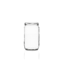 718ml Glass standard jar with twist off lid.
