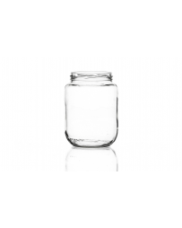 850ml flint glass standard jar with a twist-off lid, perfect for storing herbs, jellies, spices, jams, chutneys, and preserves. Available in low quantities or bulk wholesale