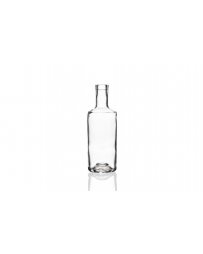 200ml glass Tiberius spirit bottle with a cork stopper, ideal for homemade gins, liquors, oils, spirits, dressings, and sauces. Elegant and versatile design