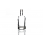 50ml flint Spirit Honorius glass bottle with a screw lid, reusable and airtight, ideal for homemade gins, liquors, oils, spirits, and dressing sauces. Compact and versatile miniature design