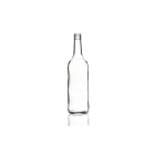 750ml glass mineral bottle with a screw lid, ideal for juices, cordials, shakes, and mineral water. Sleek, durable, and versatile design