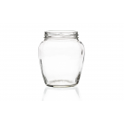 720ml flint glass Orcio jar with twist-off lids, perfect for honey, jams, chutney, sauces, and more. Available in low quantities or bulk wholesale
