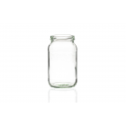 1lb flint glass jam jar with a twist-off lid, perfect for jams, chutneys, pickles, and preserves. Ideal for preserving and canning recipes, available in low quantities or bulk wholesale