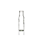 250ml glass round sauce bottle with twist-off lid included, perfect for sauces, dressings, and condiments. Durable and practical design