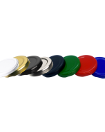 48mm Twist off caps perfect for glass jars keeping your contents fresh. Available in Gold, Silver, Black, Matt Black, Green, Red, Blue and White