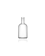 700ml glass Apollo spirit bottle with a cork, perfect for premium spirits, liqueurs, and homemade gins, vodka, and whiskey. Elegant and high-quality design