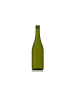 750ml antique green Burgundy glass wine bottle, perfect for wines, vineyards, soft drinks, and premium juices. Classic and durable design for versatile use