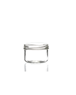 120ml condiment glass jar with twist off lid