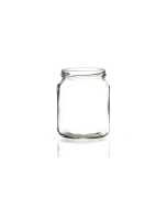 1lb Honey Jars perfect for beekeeping and storing honey. Available with four cap options including gold, silver, black and white