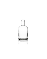 500ml Julius glass spirit bottle with a cork, ideal for whiskey, gin, vodka, dressings, and luxury oils. Elegant and versatile design