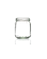 228ml flint glass mustard jar with a twist-off lid, perfect for storing mustards, chutneys, and sauces. Available in low quantities or bulk wholesale