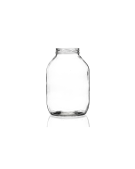 2372ml large flint glass pickle jar, ideal for bulk pickling, preserves, and storage. Available in low quantities or bulk wholesale