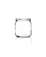 425ml flint standard glass jar with a twist-off lid, perfect for storing jam, herbs, chutney, spices, preserves, and jellies. Available in low quantities or bulk wholesale