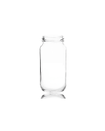2lb flint glass preserve jar with a twist-off lid, perfect for storing herbs, jellies, spices, jams, chutneys, and preserves. Available in low quantities or bulk wholesale