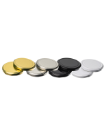 82mm standard twist off lid perfect for jam jars lids. available in gold, silver, black, white, red and white gingham