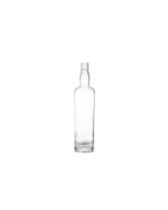 700ml glass Wallace spirit bottle with a cork stopper, a premium design ideal for gin, vodka, whiskey, homebrewing, and distilling. Sophisticated and versatile design