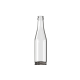 330ml flint Vichy glass beer bottle with a crown cap, perfect for homebrewing ales, lagers, IPAs, bitters, and ciders. Stylish and durable design