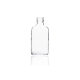 100ml glass flask bottle, perfect for spirits like whiskey, gin, and vodka, as well as oils and dressings. Compact and elegant design