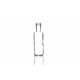 100ml Dorica glass bottle with a 24mm neck and screw lid, round design ideal for oils, dressings, sauces, and beverages. Compact and functional