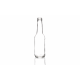 250ml glass mineral bottle with a screw lid, ideal for juices, cordials, shakes, and mineral water. Sleek and durable design for versatile use