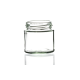 125ml glass panelled food jar with a twist-off lid, perfect for storing homemade jams, chutney, pickles, and preserves. Available in wholesale pallets for bulk orders