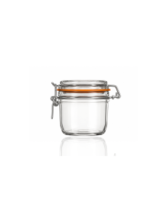 200ml 'Econ' Clip Top Jar with Hinged Lids