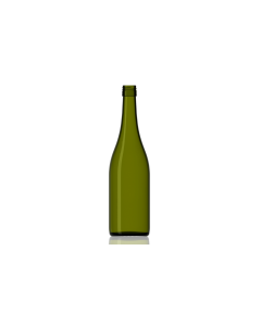 750ml antique green Burgundy glass wine bottle, perfect for wines, vineyards, soft drinks, and premium juices. Classic and durable design for versatile use