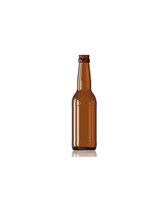 330ml beer bottle in amber colour perfect for homebrewing