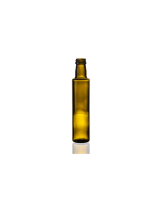Glass Dorica Bottle 250ml (Green)