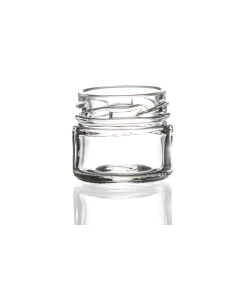 1oz glass mini jars, perfect for wedding favours, spices, and small treats. Available in wholesale pallets for bulk orders