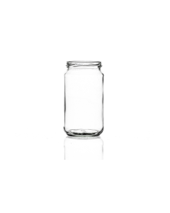 16oz Glass Pickle Jar available with 70mm secure twist off lid. 