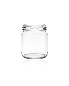 212ml standard food jar perfect for a range of products - comes with 63mm twist off caps