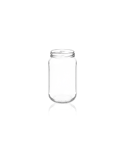 375ml flint glass food jar with twist-off lids, also known as a 1lb preserve jar, perfect for storing jellies, spices, jams, chutneys, and preserves. Available in low quantities or bulk wholesale